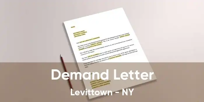 Demand Letter Levittown - NY