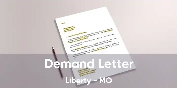 Demand Letter Liberty - MO