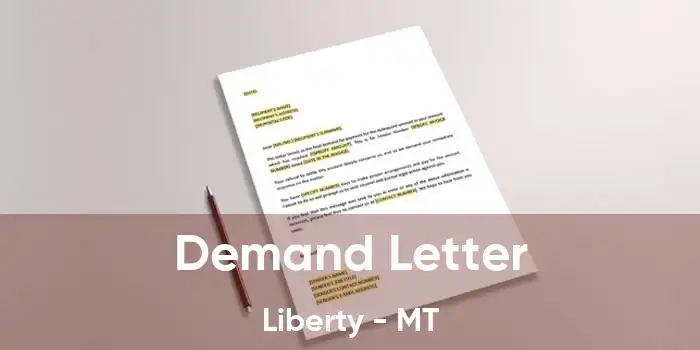  Demand Letter Liberty - MT