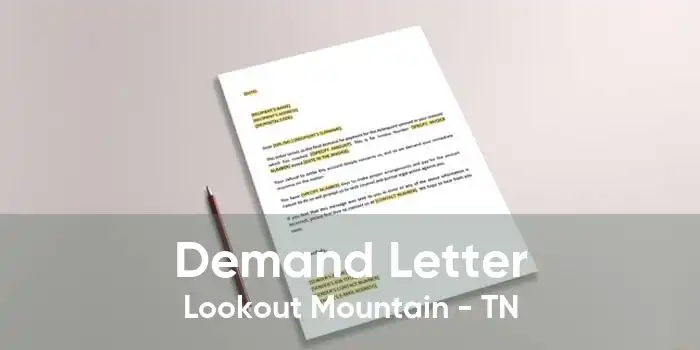 Demand Letter Lookout Mountain - TN