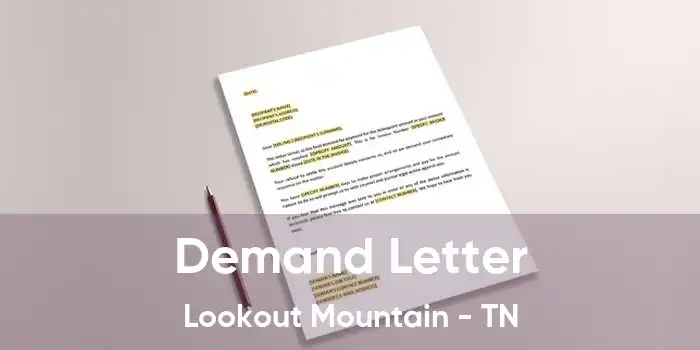 Demand Letter Lookout Mountain - TN