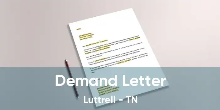 Demand Letter Luttrell - TN