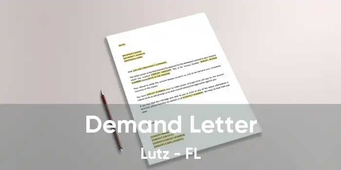  Demand Letter Lutz - FL