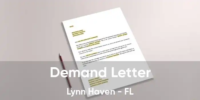 Demand Letter Lynn Haven - FL