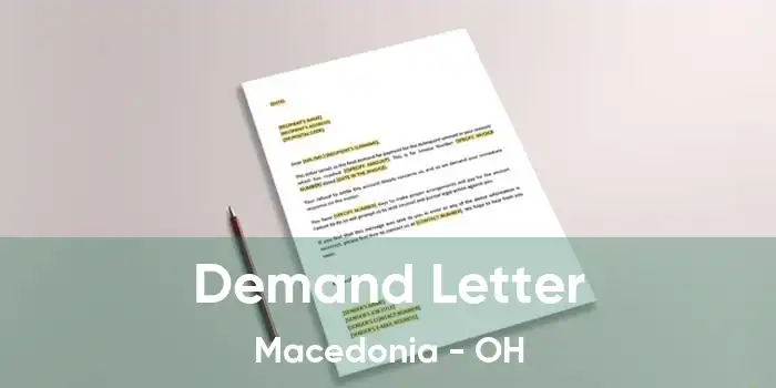 Demand Letter Macedonia - OH