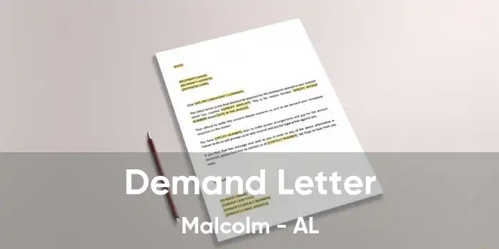 Demand Letter Malcolm - AL