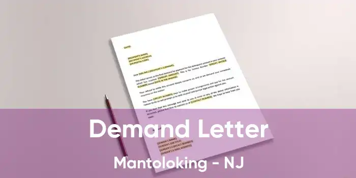 Demand Letter Mantoloking - NJ