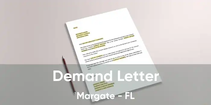  Demand Letter Margate - FL