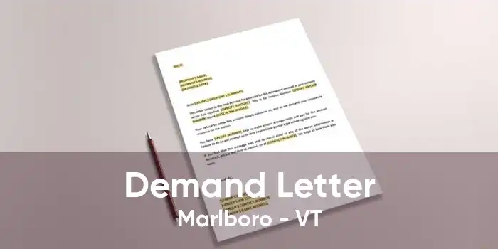 Demand Letter Marlboro - VT