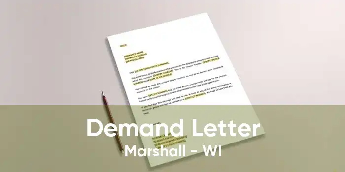 Demand Letter Marshall - WI