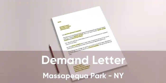 Demand Letter Massapequa Park - NY