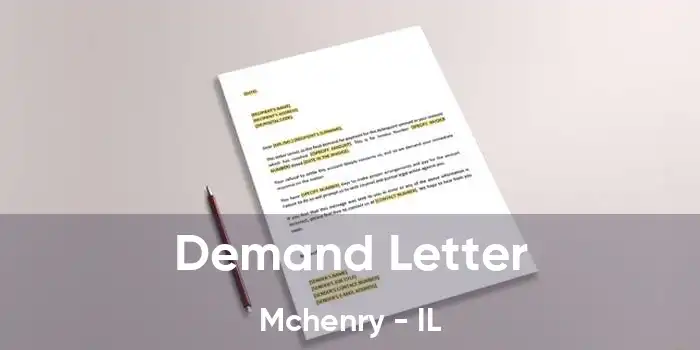 Demand Letter Mchenry - IL