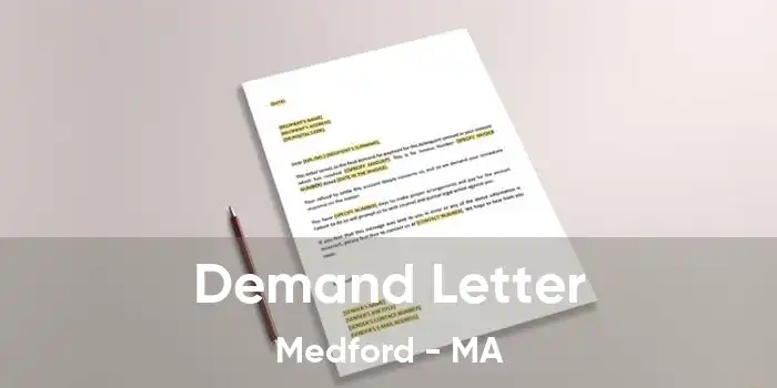 Demand Letter Medford - MA