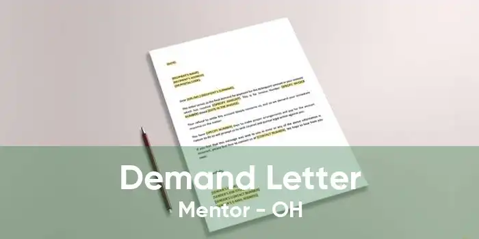 Demand Letter Mentor - OH