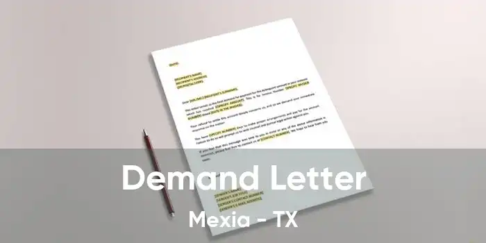 Demand Letter Mexia - TX