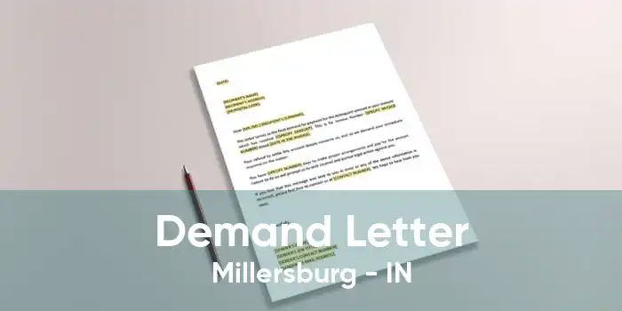 Demand Letter Millersburg - IN