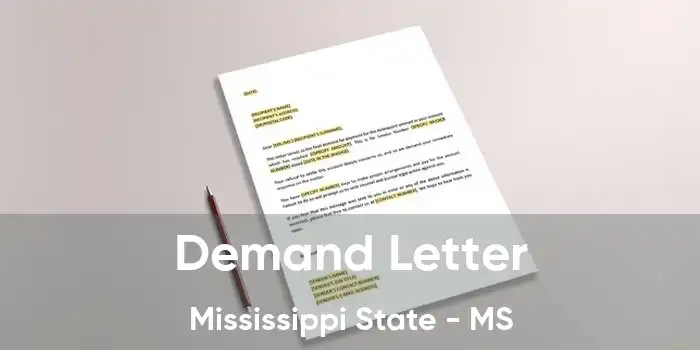 Demand Letter Mississippi State - MS