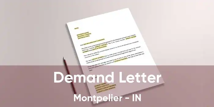 Demand Letter Montpelier - IN