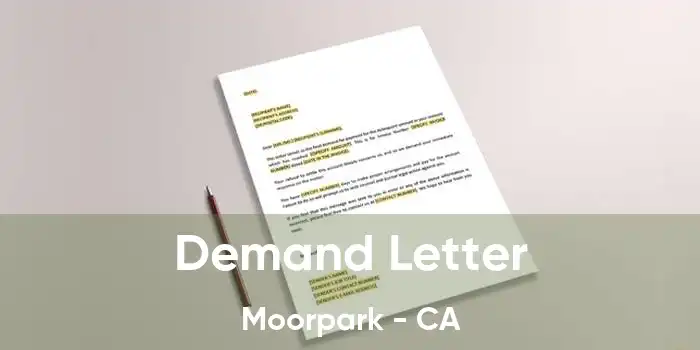 Demand Letter Moorpark - CA