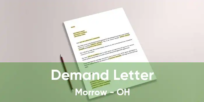 Demand Letter Morrow - OH