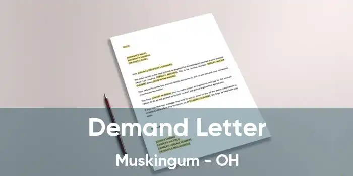  Demand Letter Muskingum - OH