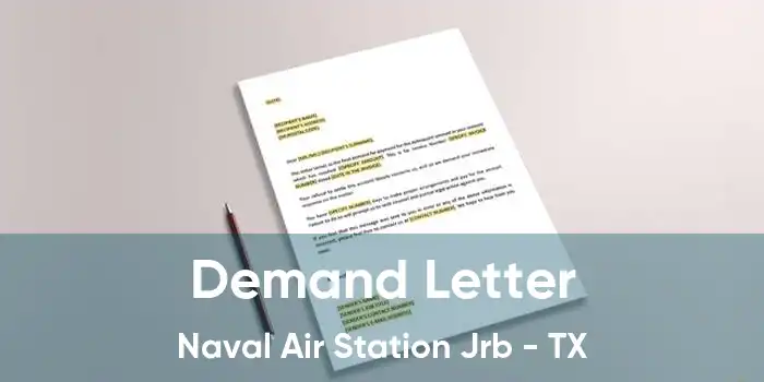 Demand Letter Naval Air Station Jrb - TX