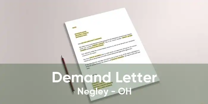 Demand Letter Negley - OH