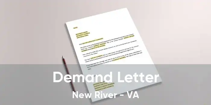 Demand Letter New River - VA