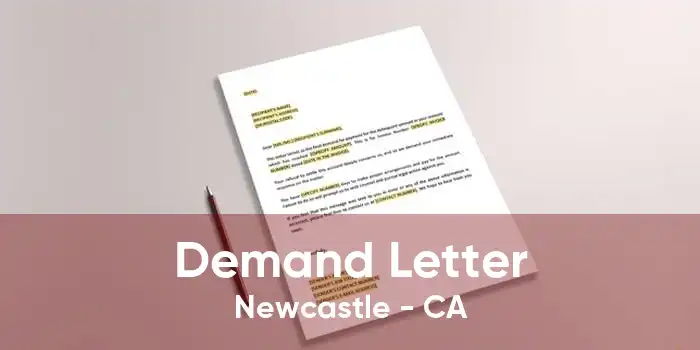 Demand Letter Newcastle - CA