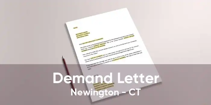 Demand Letter Newington - CT