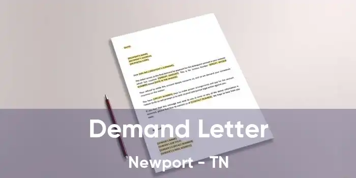 Demand Letter Newport - TN