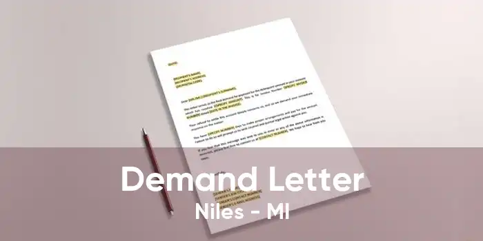 Demand Letter Niles - MI