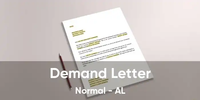 Demand Letter Normal - AL