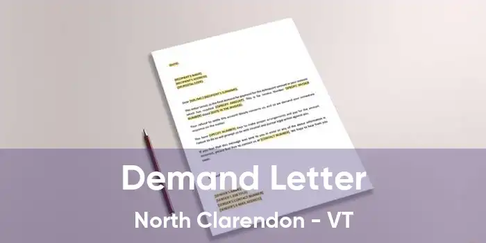 Demand Letter North Clarendon - VT