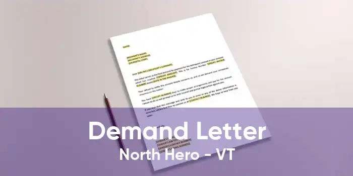 Demand Letter North Hero - VT