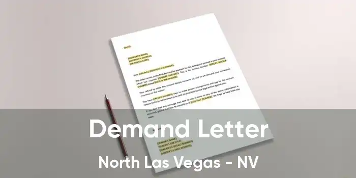 Demand Letter North Las Vegas - NV