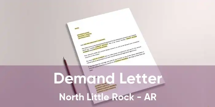 Demand Letter North Little Rock - AR