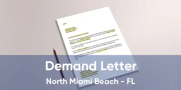 Demand Letter North Miami Beach - FL