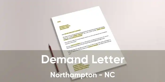  Demand Letter Northampton - NC
