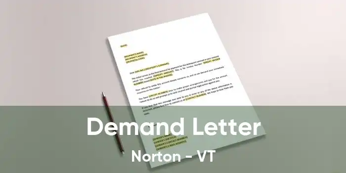 Demand Letter Norton - VT