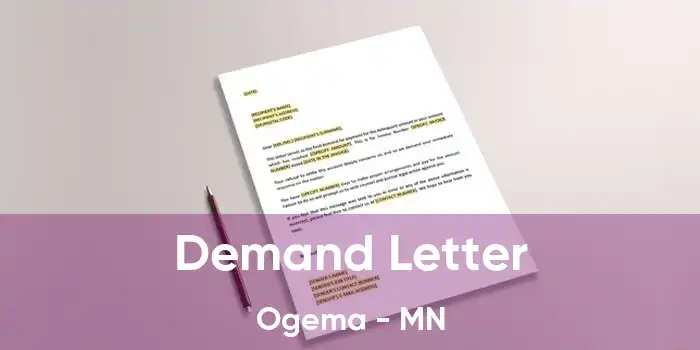 Demand Letter Ogema - MN