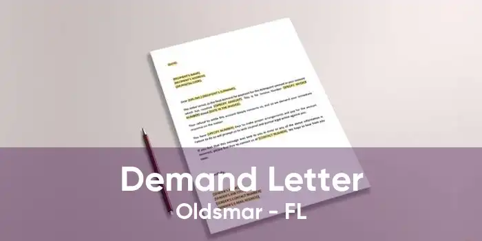 Demand Letter Oldsmar - FL