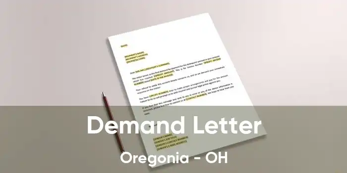 Demand Letter Oregonia - OH