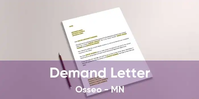 Demand Letter Osseo - MN