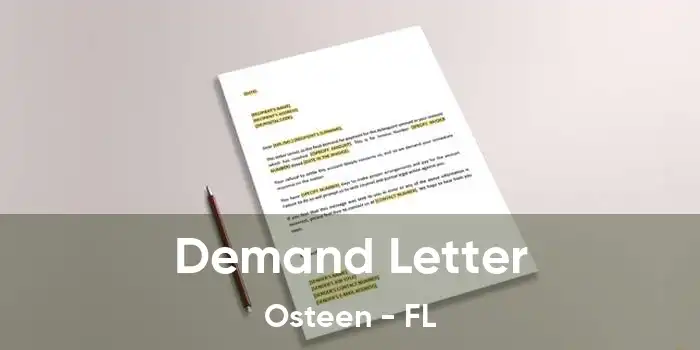  Demand Letter Osteen - FL