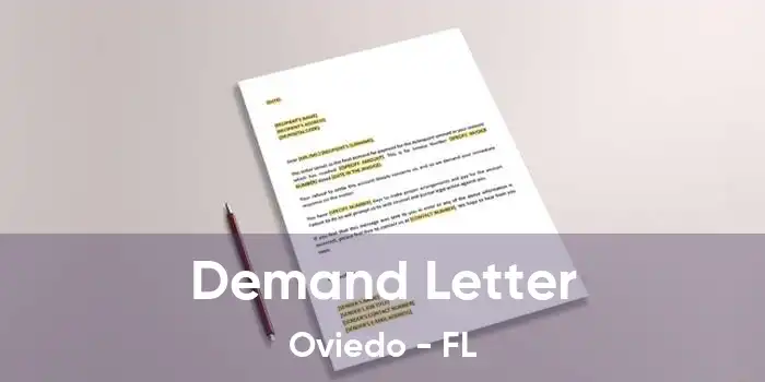 Demand Letter Oviedo - FL