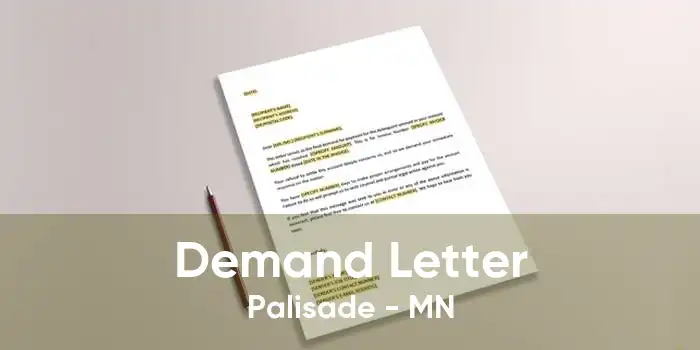 Demand Letter Palisade - MN
