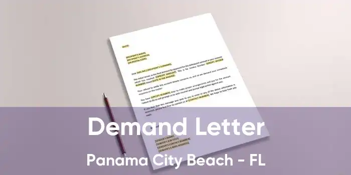  Demand Letter Panama City Beach - FL