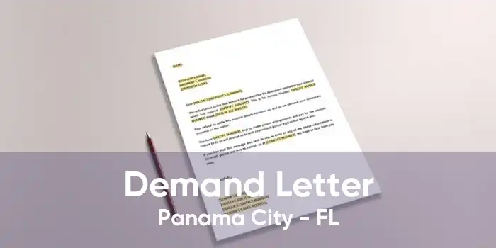 Demand Letter Panama City - FL