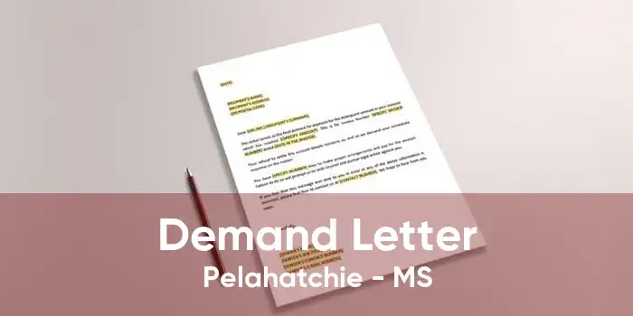 Demand Letter Pelahatchie - MS